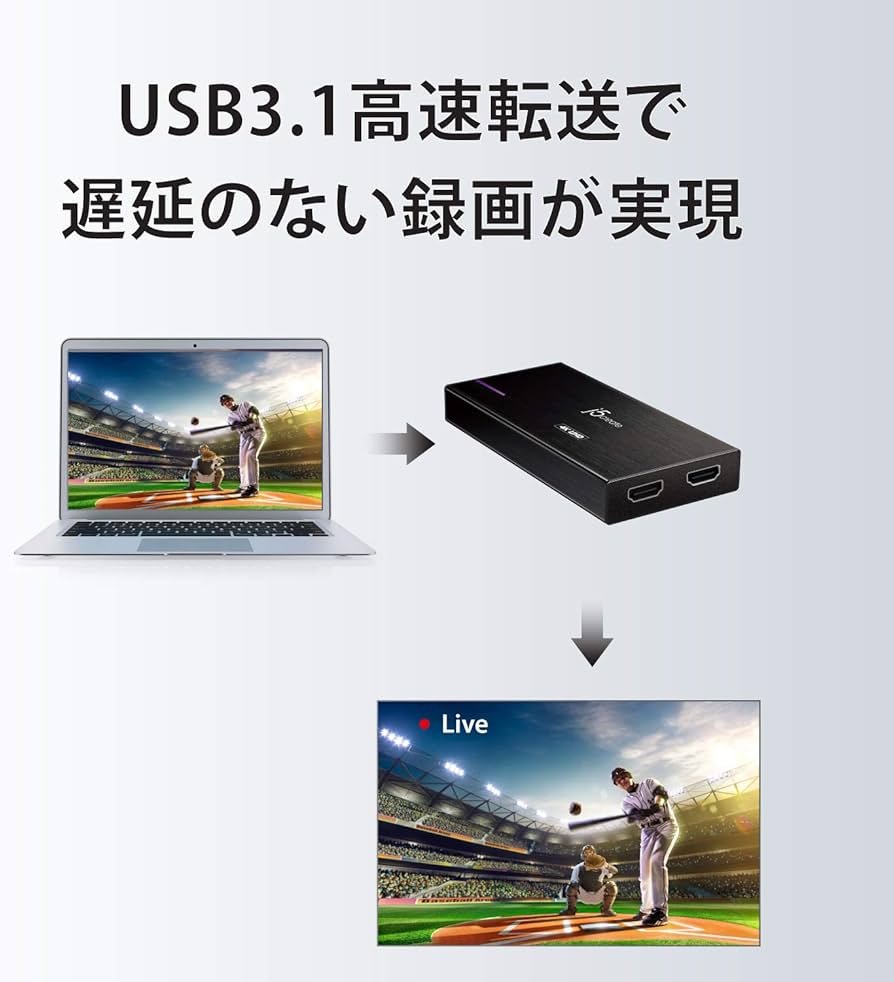 Amazon.co.jp: j5 create USB-C HDMI ゲームキャプチャーボート